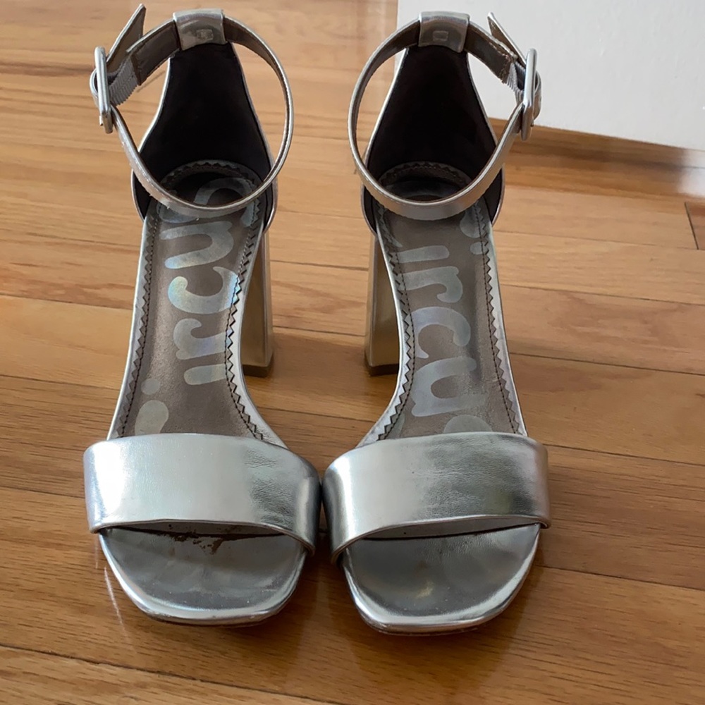 Sam Edelman Silver Heels